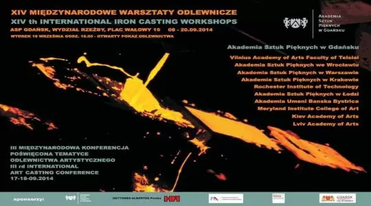 Akademia Sztuk Pięknych w Gdańsku – XVI Międzynarodowe Warsztaty Odlewnicze