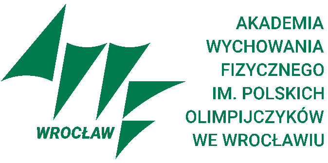 Logo Akademia Wychowania Fizycznego im. Polskich Olimpijczyków we Wrocławiu