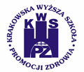 Logo Krakowska Wyższa Szkoła Promocji Zdrowia (KWSPZ)