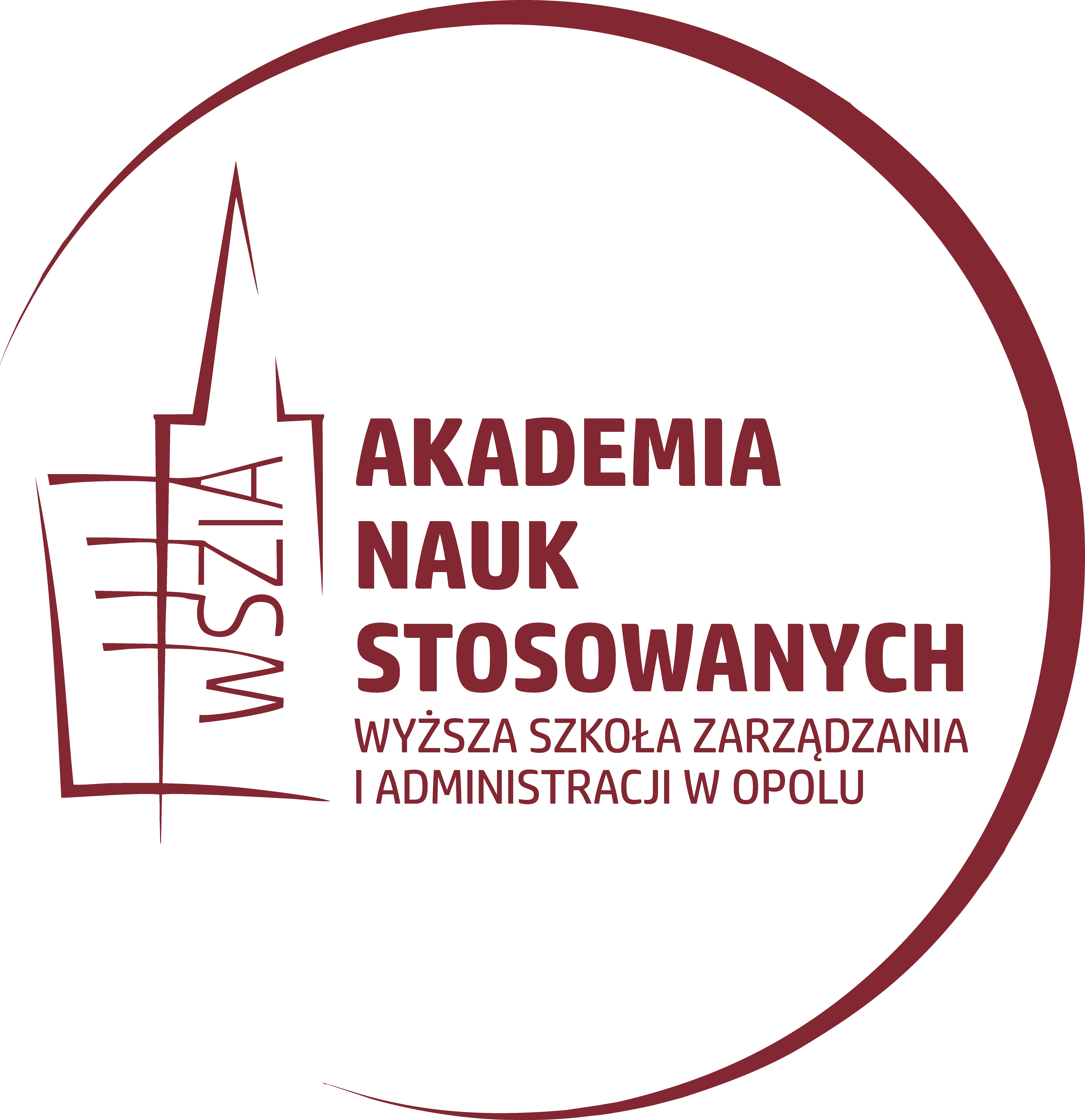 Logo Akademia Nauk Stosowanych WSZiA w Opolu - Opole