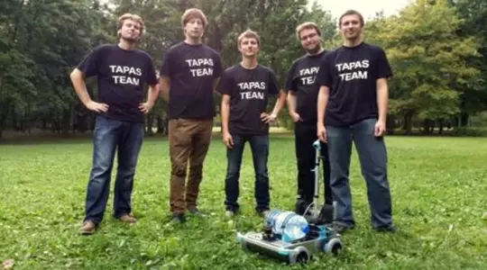 Sukces studentów Politechniki Poznańskiej w międzynarodowym konkursie Robotour 2014!