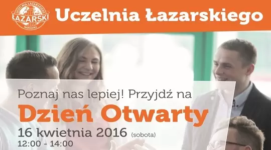 Łazarski zaprasza na Dzień Otwarty