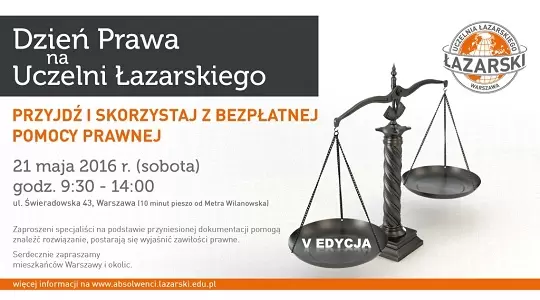Dzień Prawa na Łazarskim