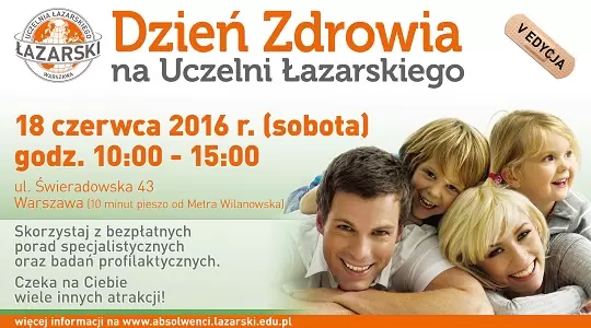 „Dzień Zdrowia” na Łazarskim