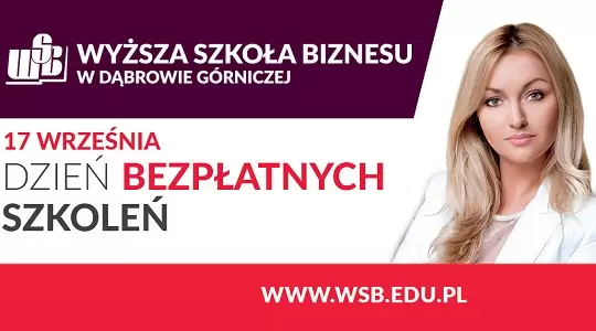 Bezpłatne szkolenia w Wyższej Szkole Biznesu w Dąbrowie Górniczej – znajdź szkolenie dla siebie