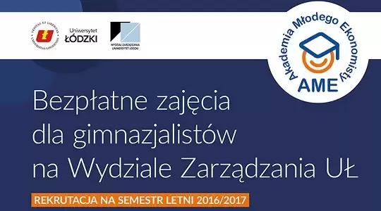 Rusza rekrutacja do Akademii Młodego Ekonomisty
