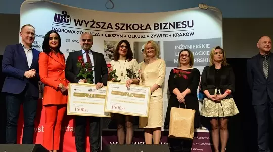 Zbigniew Zamachowski wystąpił dla absolwentów WSB w Dąbrowie Górniczej