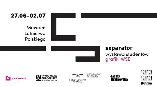 Wystawa prac studentów Grafiki WSE w Muzeum Lotnictwa Polskiego w Krakowie