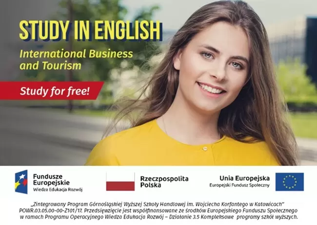 GWSH proponuje nowe bezpłatne studia w języku angielskim !