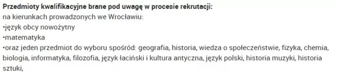 Zasady rekrutacji Uniwersytet Ekonomiczny