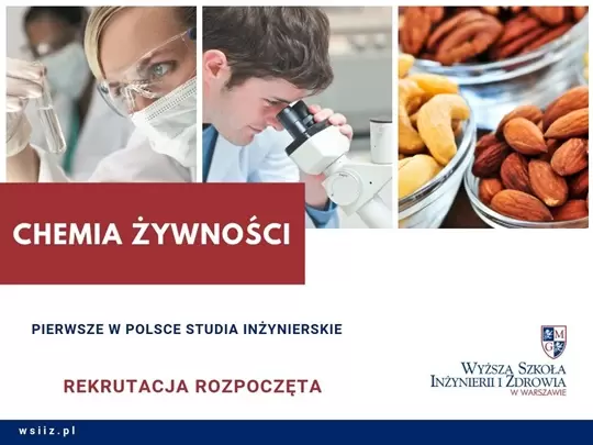 Nowy kierunek studiów inżynierskich w Wyższej Szkole Inżynierii i Zdrowia. 