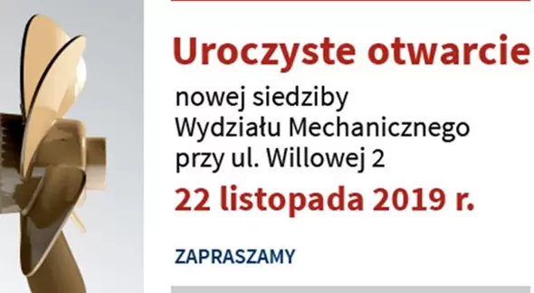 Nowej siedziba Wydziału Mechanicznego Akademii Morskiej w Szczecinie