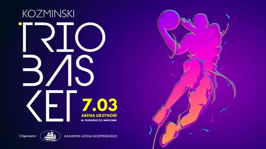Koźmiński TRIO Basket 2020 – 18. edycja turnieju koszykówki ulicznej dla uczniów szkół średnich