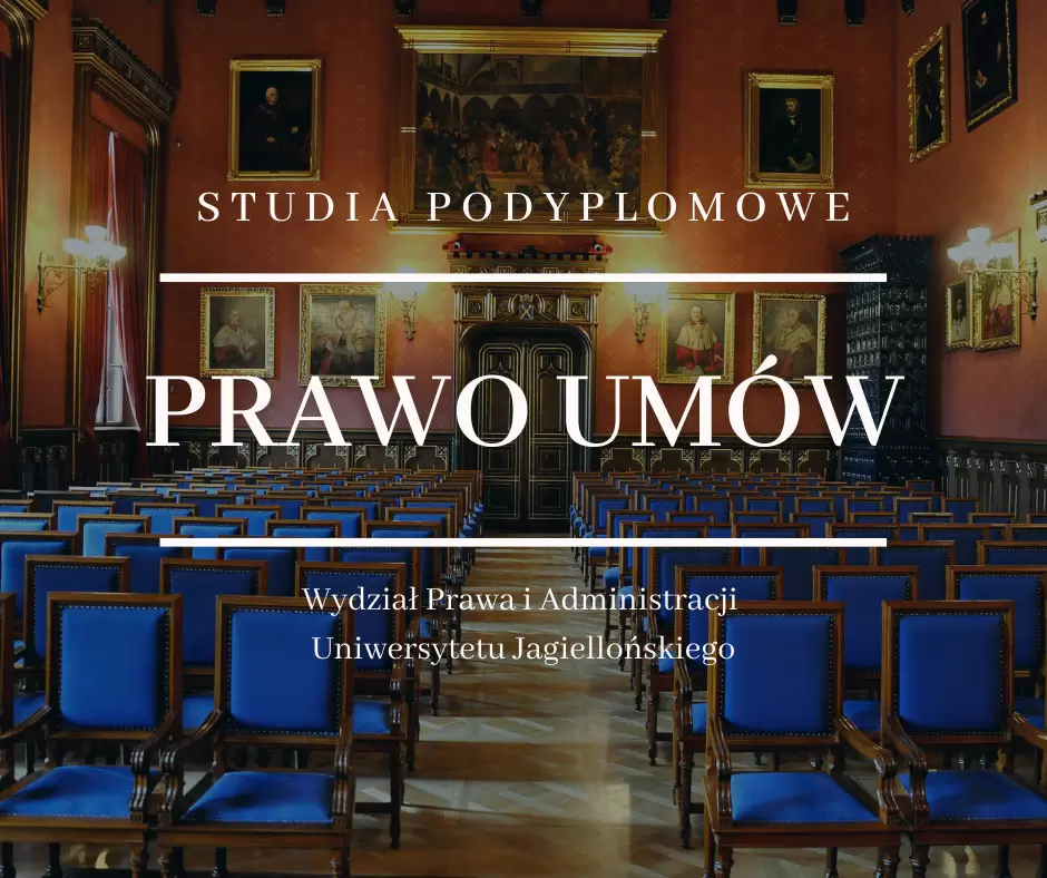 Nowe studia podyplomowe na Uniwersytecie Jagiellońskim w Krakowie