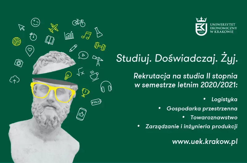 Rekrutacja na studia II stopnia w semestrze letnim 2020/2021 na Uniwersytecie Ekonomicznym w Krakowie 