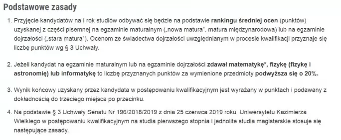 Uczelnie z kierunkiem Informatyka w Bydgoszczy