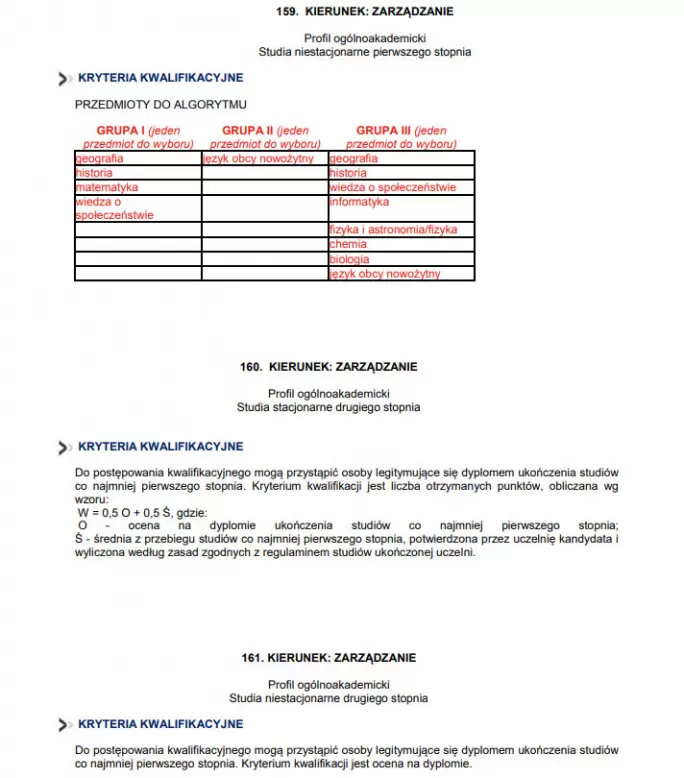 Zarządzanie na Uniwersytecie Szczecińskim