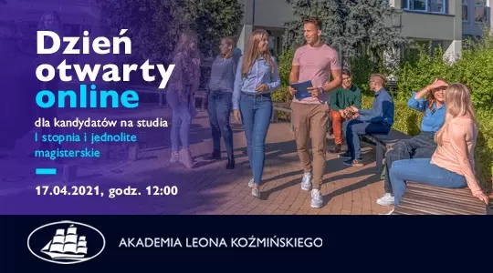 Dzień otwarty online dla kandydatów na studia I stopnia i jednolite magisterskie w Akademii Leona Koźmińskiego