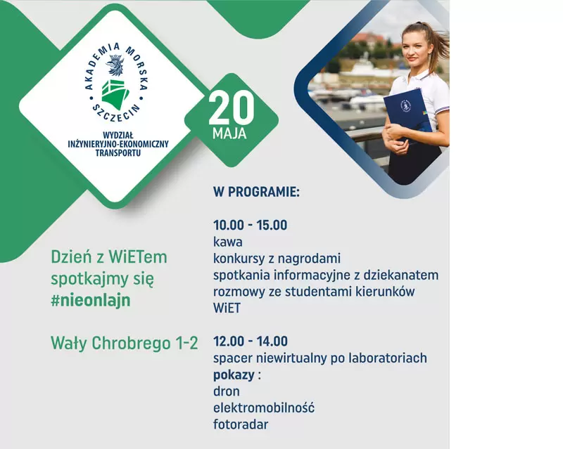 Dni otwarte na Wydziale Inżynieryjno-Ekonomicznym Transportu Akademii Morskiej w Szczecinie
