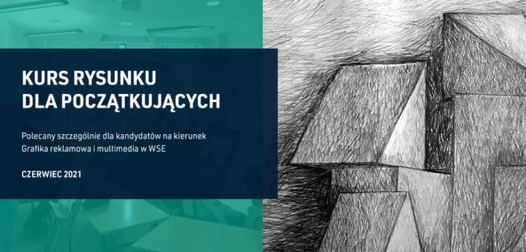 Kurs rysunku i kompozycji dla początkujących w Wyższej Szkole Europejskiej w Krakowie