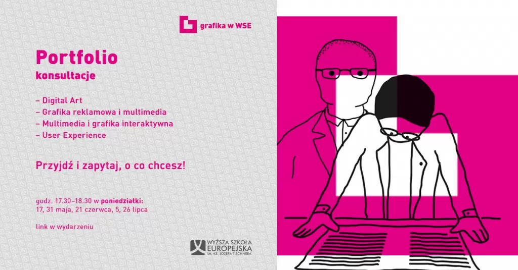 Konsultacje portfolio dla kandydatów na kierunek Grafika reklamowa i multimedia w WSE