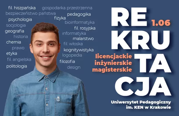 Rekrutacja na nowe kierunki na Uniwersytecie Pedagogicznym w Krakowie