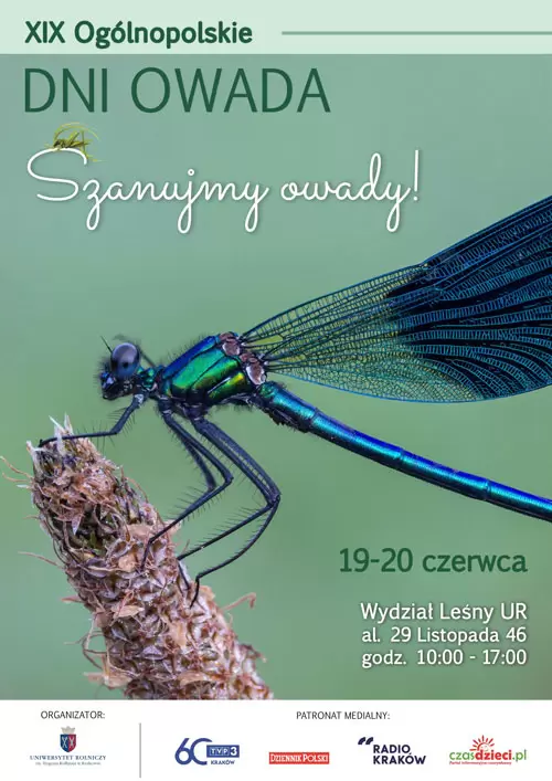 XIX OGÓLNOPOLSKIE DNI OWADA POD HASŁEM „SZANUJMY OWADY”
