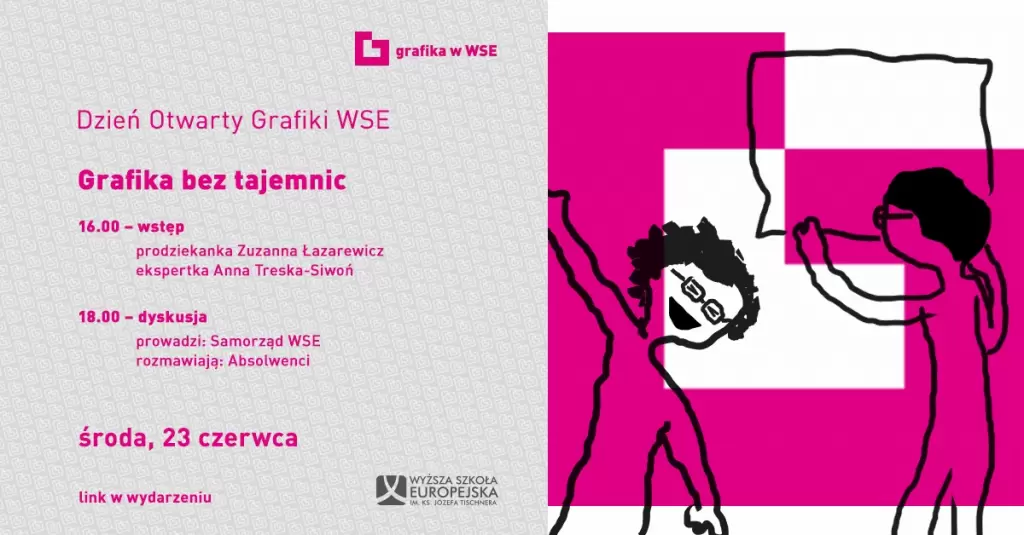 DZIEŃ OTWARTY GRAFIKI W WYŻSZEJ SZKOLE EUROPEJSKIEJ W KRAKOWIE