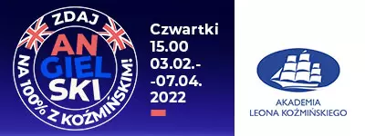 ZDAJ ANGIELSKI Z KOŹMIŃSKIM NA 100%”- RUSZA CYKL WARSZTATÓW DLA MATURZYSTÓW ONLINE