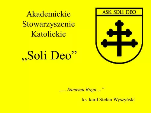 Akademickie Stowarzyszenie Katolickie Soli Deo