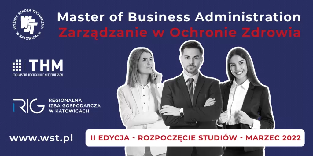 STUDIA MBA - ZARZĄDZANIE W OCHRONIE ZDROWIA – REKRUTACJA NA SEMESTR LETNI