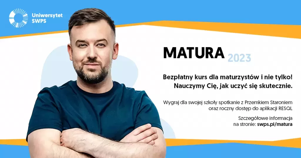 Uniwersytet SWPS: Kurs Matura 2023