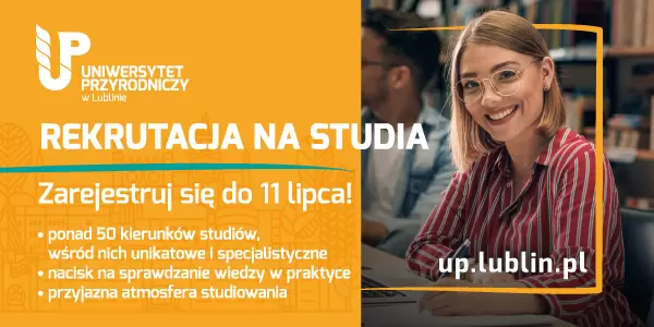 Podsumowanie letniej rekrutacji 2023 na Uniwersytecie Przyrodniczym w Lublinie