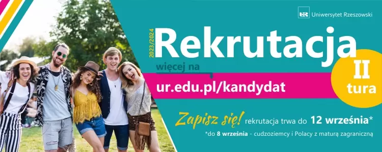 II tura rekrutacji na Uniwersytecie Rzeszowskim!