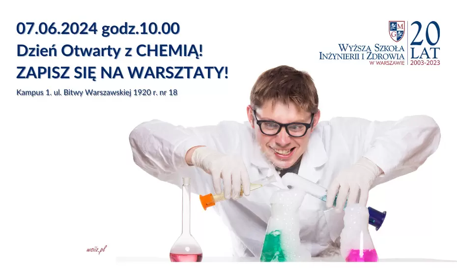 Dzień Otwarty z CHEMIĄ na WSIiZ!