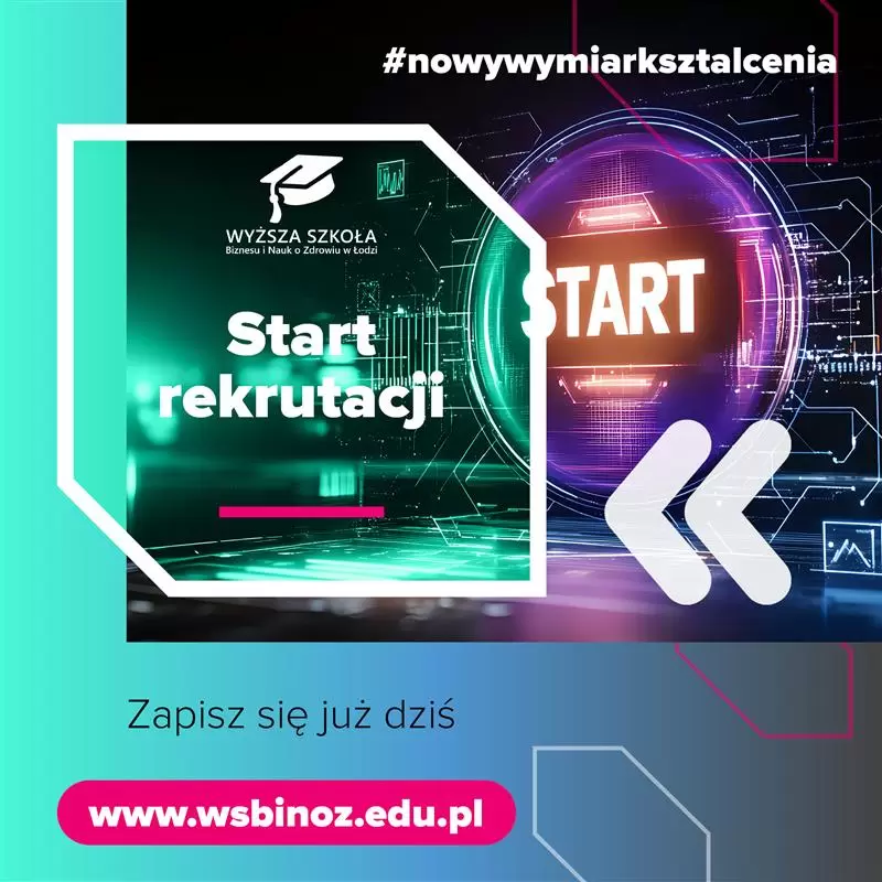 Rekrutacja do Wyższej Szkoły Biznesu i Nauk o Zdrowiu wystartowała!