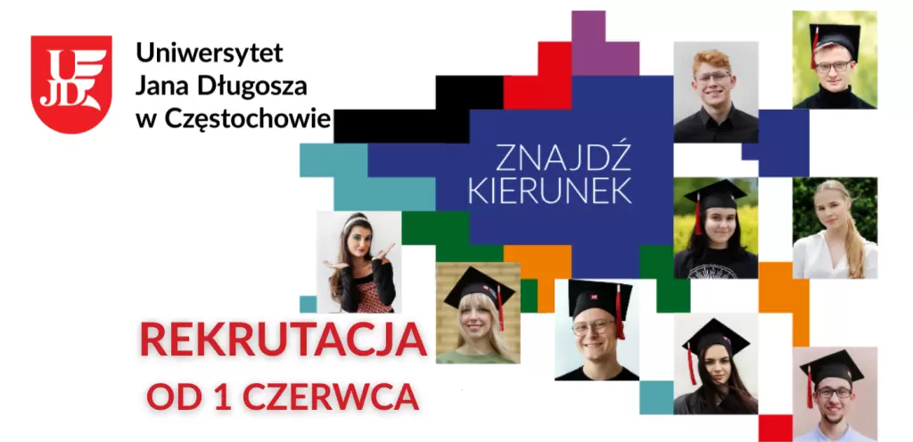 Rekrutacja na UJD na rok akademicki 2025/2026 trwa!