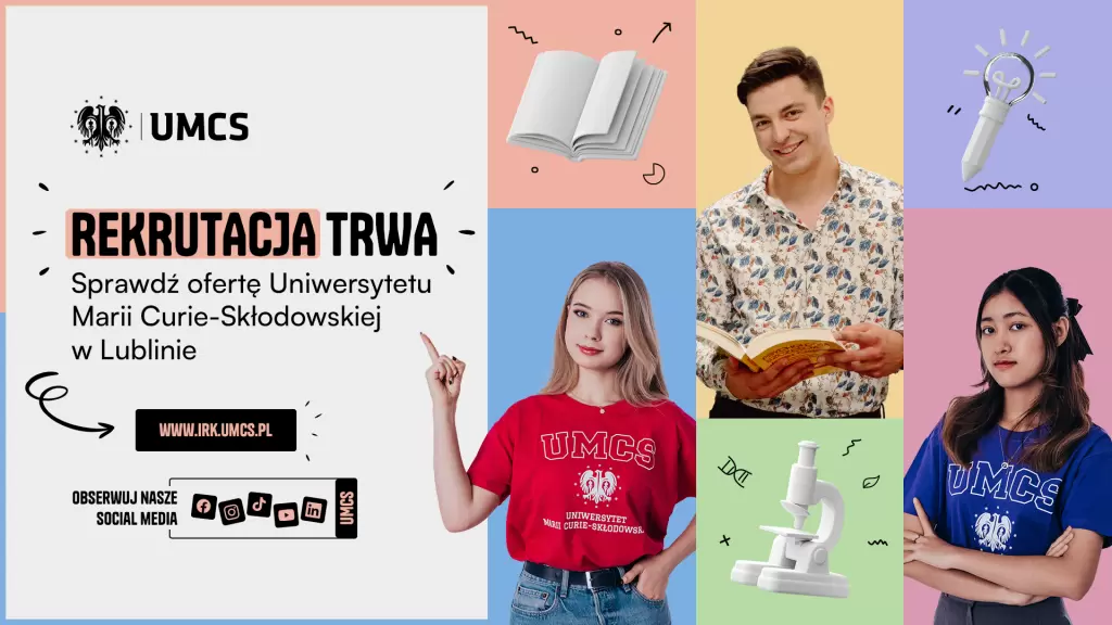 Dodatkowa tura rekrutacji na UMCS! Zapisz się