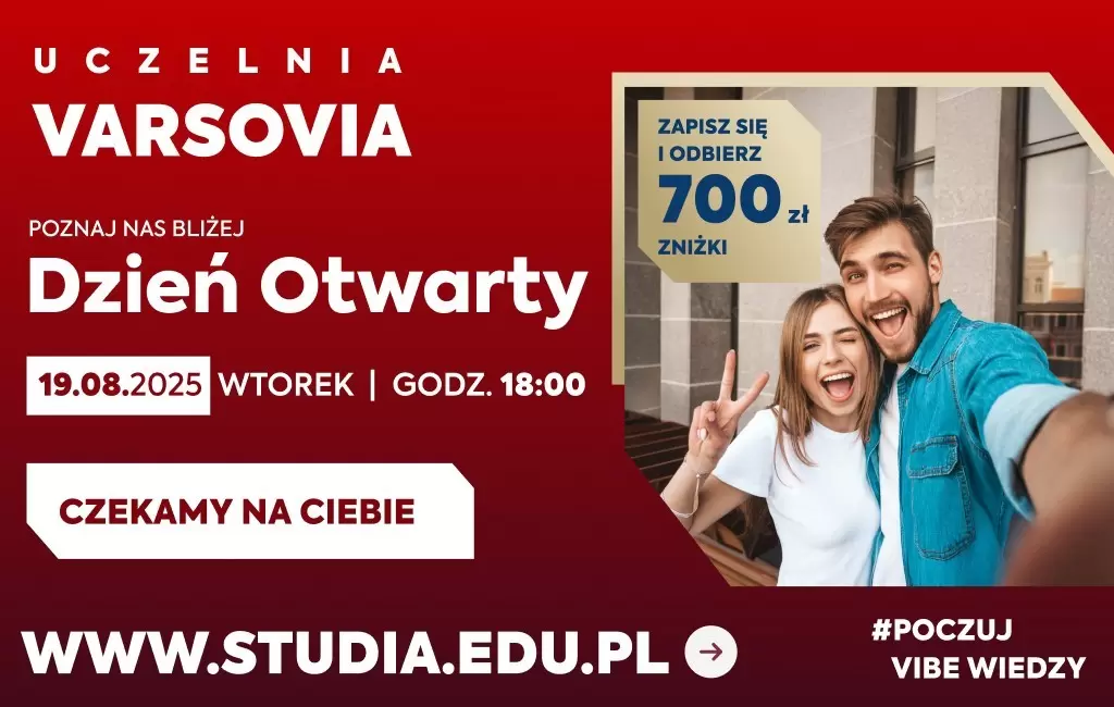 Dzień Otwarty Online – zaplanuj swoją przyszłość z Uczelnią Varsovia i odbierz 700 zł rabatu!  