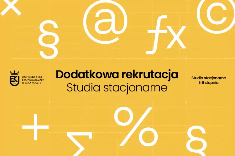 Dodatkowa rekrutacja na studia stacjonarne I i II stopnia