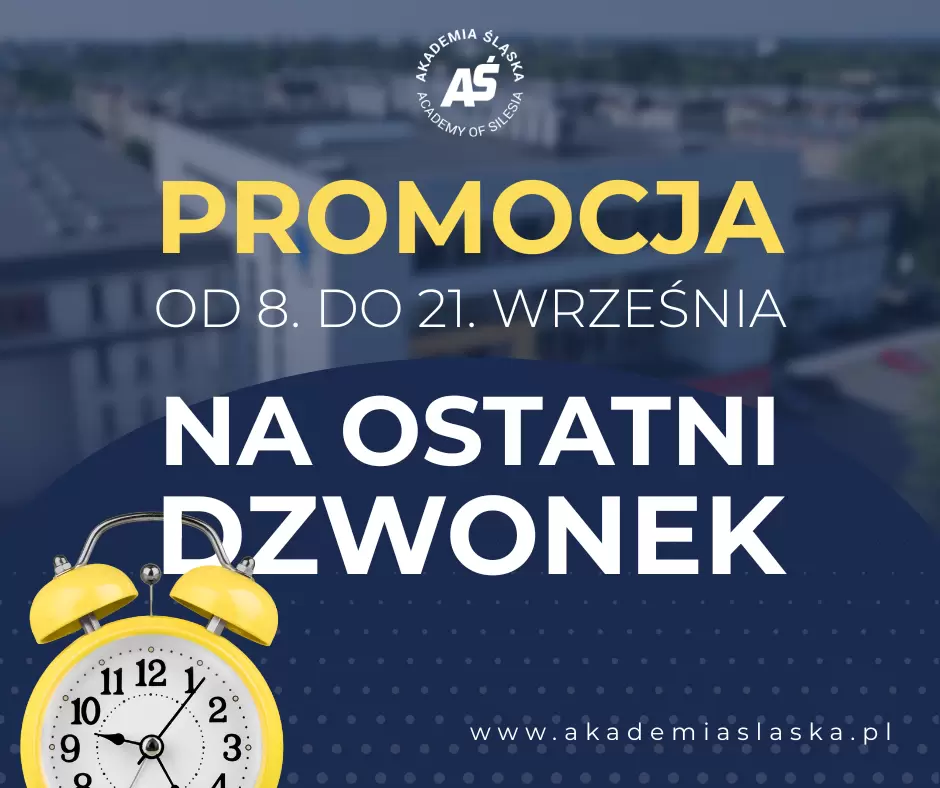 Promocja „NA OSTATNI DZWONEK” na Akademii Śląskiej!