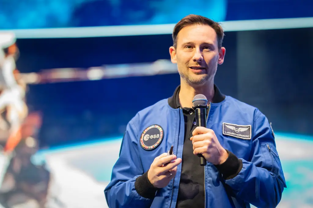 Dr Sławosz Uznański-Wiśniewski na UWM: drugi Polak w kosmosie inspiruje studentów i młodzież