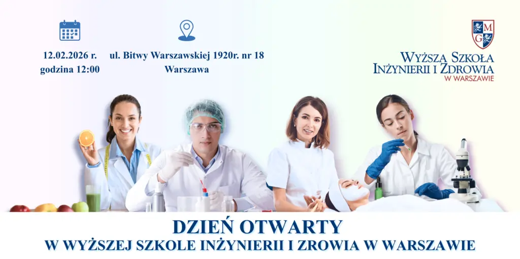 Dzień Otwarty w Wyższa Szkoła Inżynierii i Zdrowia w Warszawie
