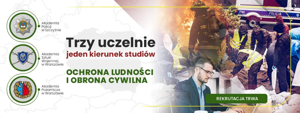 Nowy kierunek studiów: Ochrona ludności i obrona cywilna