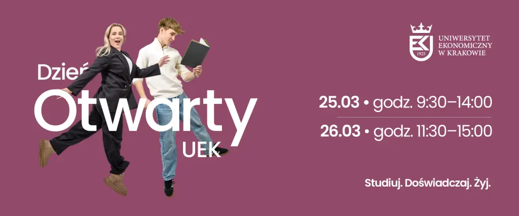 Dzień Otwarty Uniwersytetu Ekonomicznego w Krakowie: 25–26 marca 2026 r.