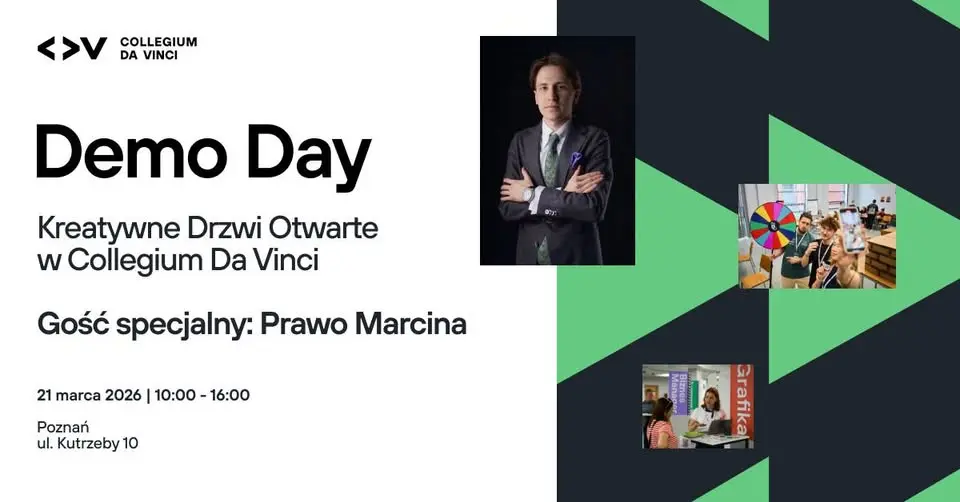 Sprawdź „wersję demo” swoich studiów. Kreatywne Drzwi Otwarte w Collegium Da Vinci