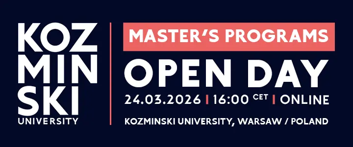 Dzień Otwarty Online Studiów Magisterskich w Kozminski University – poznaj możliwości rozwoju