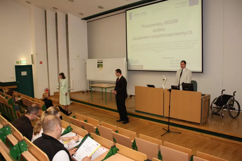 SGGW przyjazna studentom niepełnosprawnym