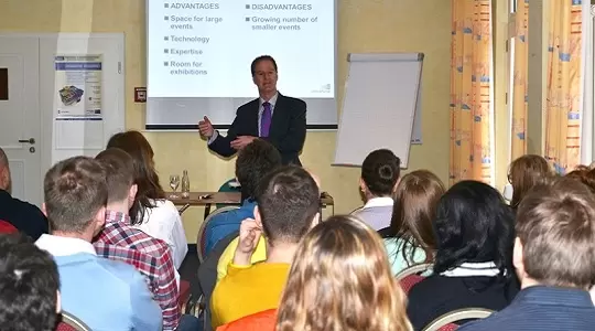 Wykład Roba Davidsona dla wrocławskich studentów