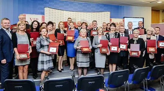Laureaci konkursów Placówka Oświatowa Roku 2013 i Firma Szkoleniowa Roku 2013